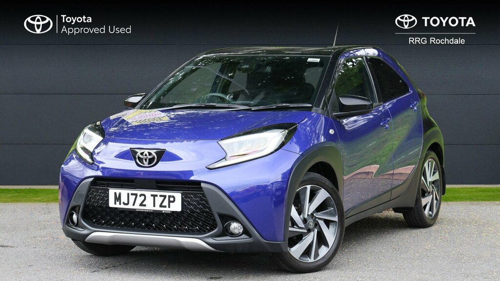 Toyota Aygo X 1.0 Vvt-i Exclusive X-shift Euro 6 Ss MJ72TZP Blue #3
