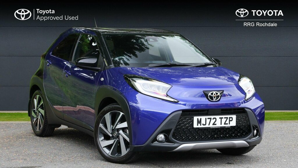 Toyota Aygo X 1.0 Vvt-i Exclusive X-shift Euro 6 Ss Blue