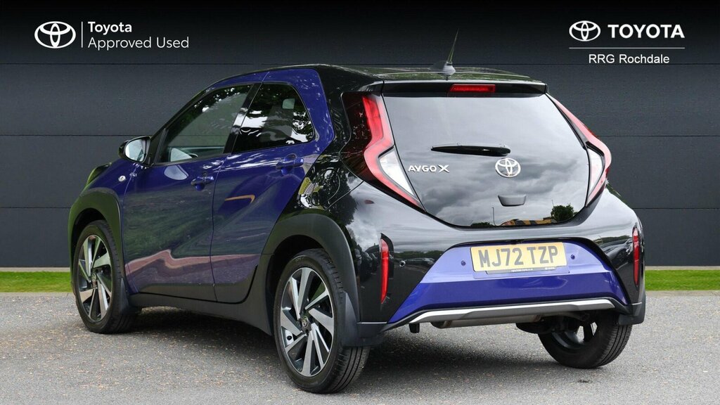 Toyota Aygo X 1.0 Vvt-i Exclusive X-shift Euro 6 Ss MJ72TZP Blue #4