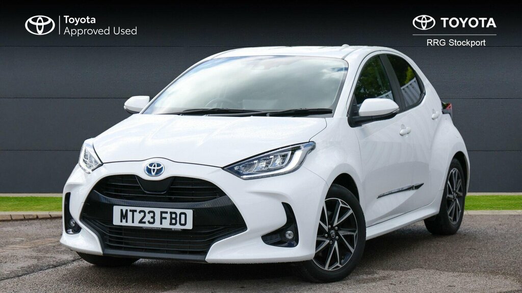 Toyota Yaris 1.5 Vvt-h Design E-cvt Euro 6 Ss MT23FBO White #3