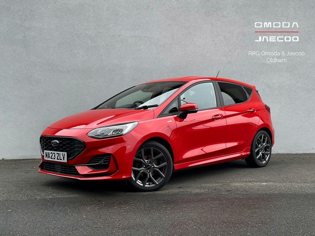 Ford Fiesta 1.0T Ecoboost St-line Euro 6 Ss MA23ZLV Red #3