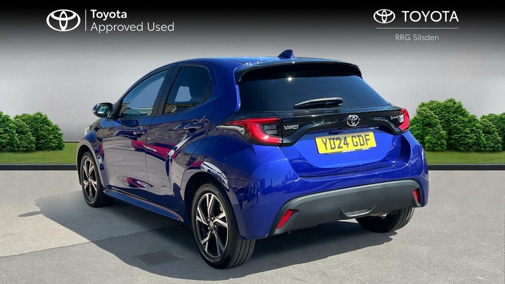Toyota Yaris 1.5 Vvt-h Design E-cvt Euro 6 Ss YD24GDF Blue #4