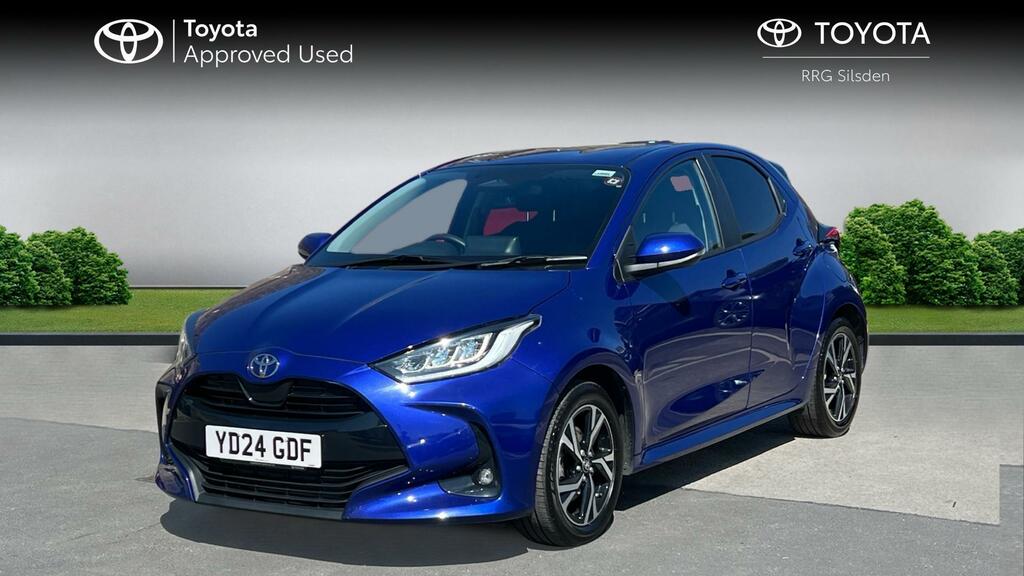 Toyota Yaris 1.5 Vvt-h Design E-cvt Euro 6 Ss YD24GDF Blue #3