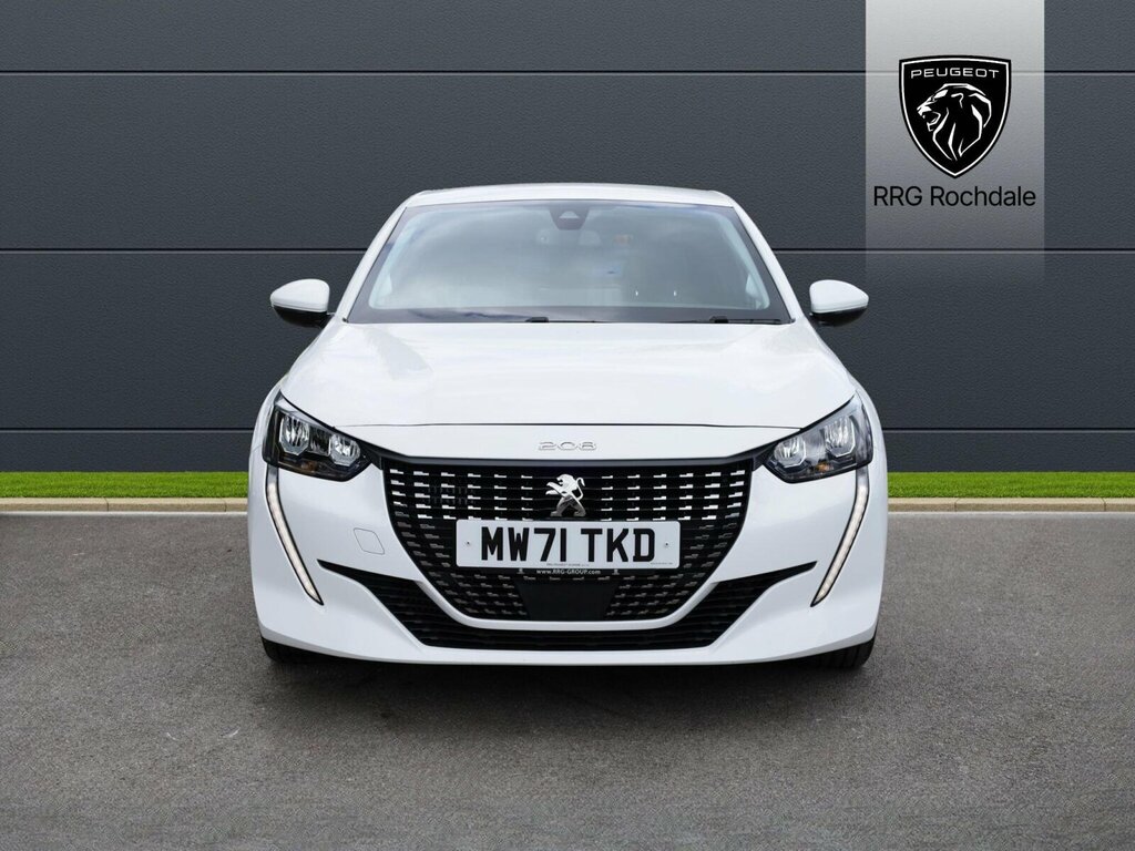 Peugeot 208 1.2 Puretech Allure Premium Euro 6 Ss MW71TKD White #2