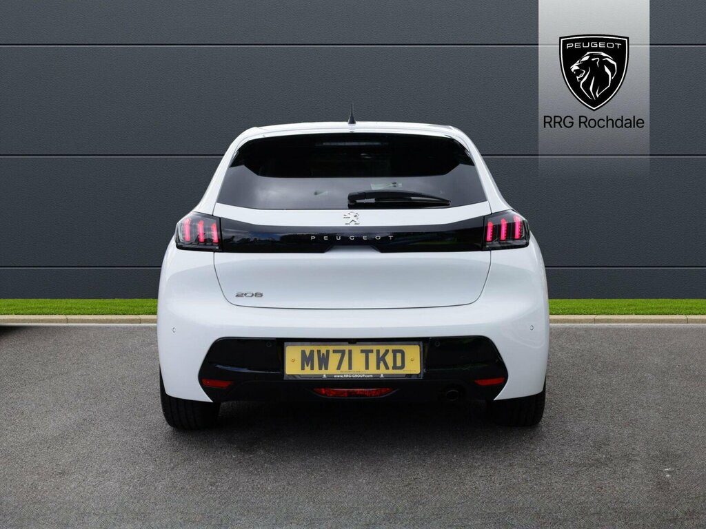 Peugeot 208 1.2 Puretech Allure Premium Euro 6 Ss MW71TKD White #5