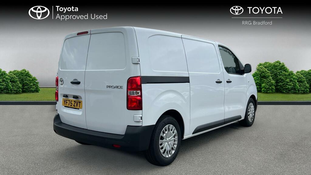 Toyota PROACE 1.5D Icon Medium Panel Van Mwb Euro 6 Ss 6Dr YF75ZVT White #2