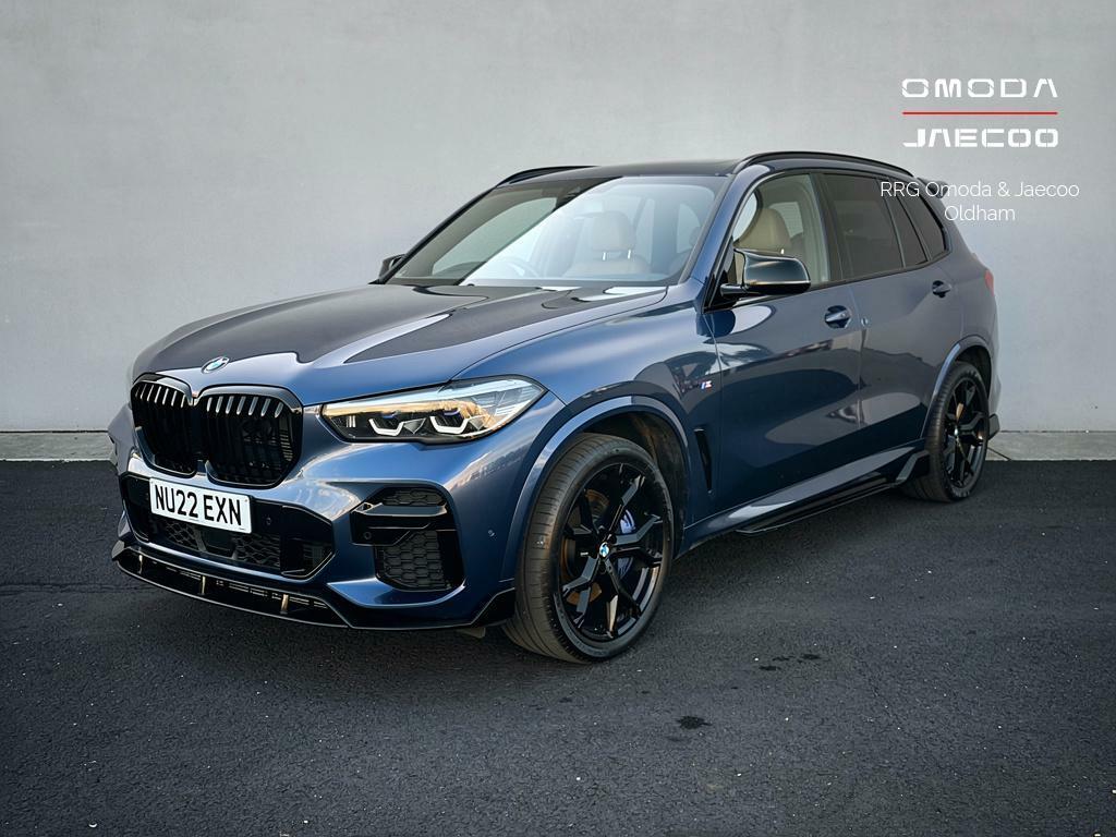 BMW X5 3.0 40D Mht M Sport Xdrive Euro 6 Ss NU22EXN Blue #3
