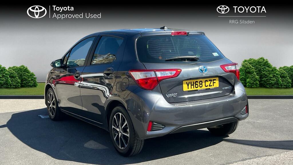 Toyota Yaris 1.5 Vvt-h Icon Tech E-cvt Euro 6 Ss Grey #4