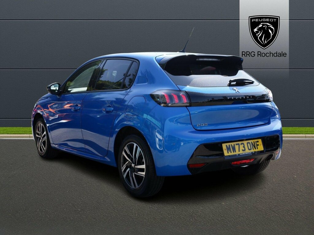 Peugeot 208 1.2 Puretech Allure Premium Eat Euro 6 Ss MW73ONF Blue #2