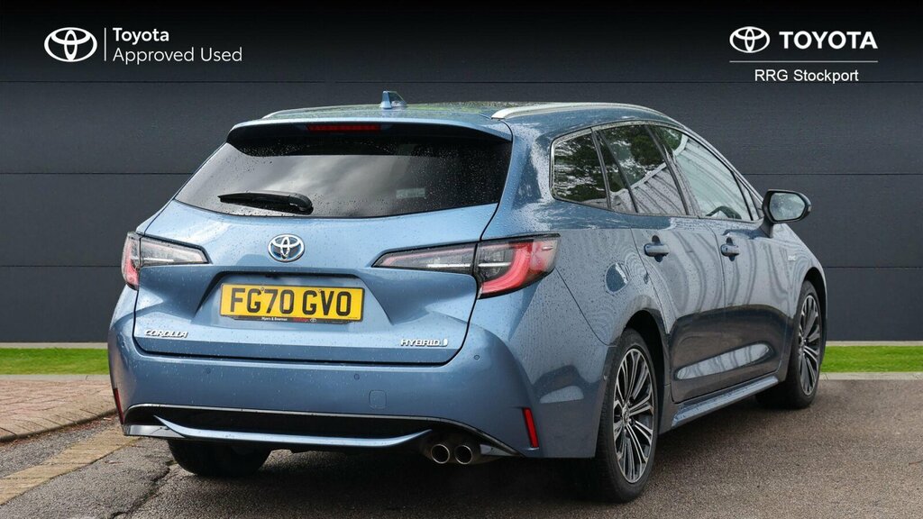 Toyota Corolla 2.0 Vvt-h Excel Touring Sports Cvt Euro 6 Ss FG70GVO Blue #2