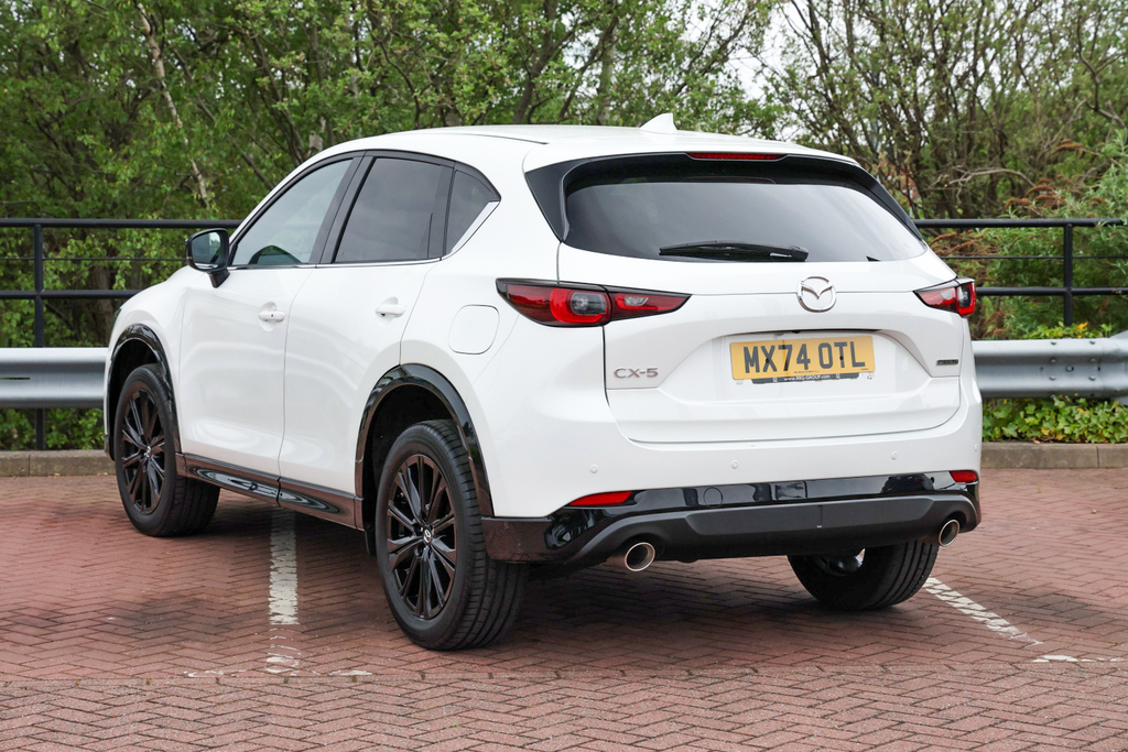 Mazda CX-5 2.0 E-skyactiv G Mhev Homura MX74OTL White #3