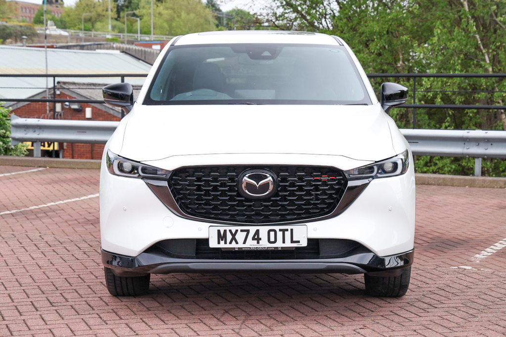 Mazda CX-5 2.0 E-skyactiv G Mhev Homura MX74OTL White #4