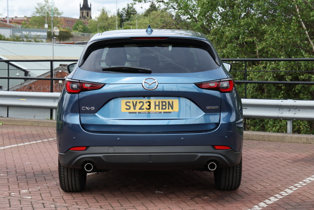 Mazda CX-5 2.0 E-skyactiv G Mhev Exclusive-line SV23HBN Blue #5