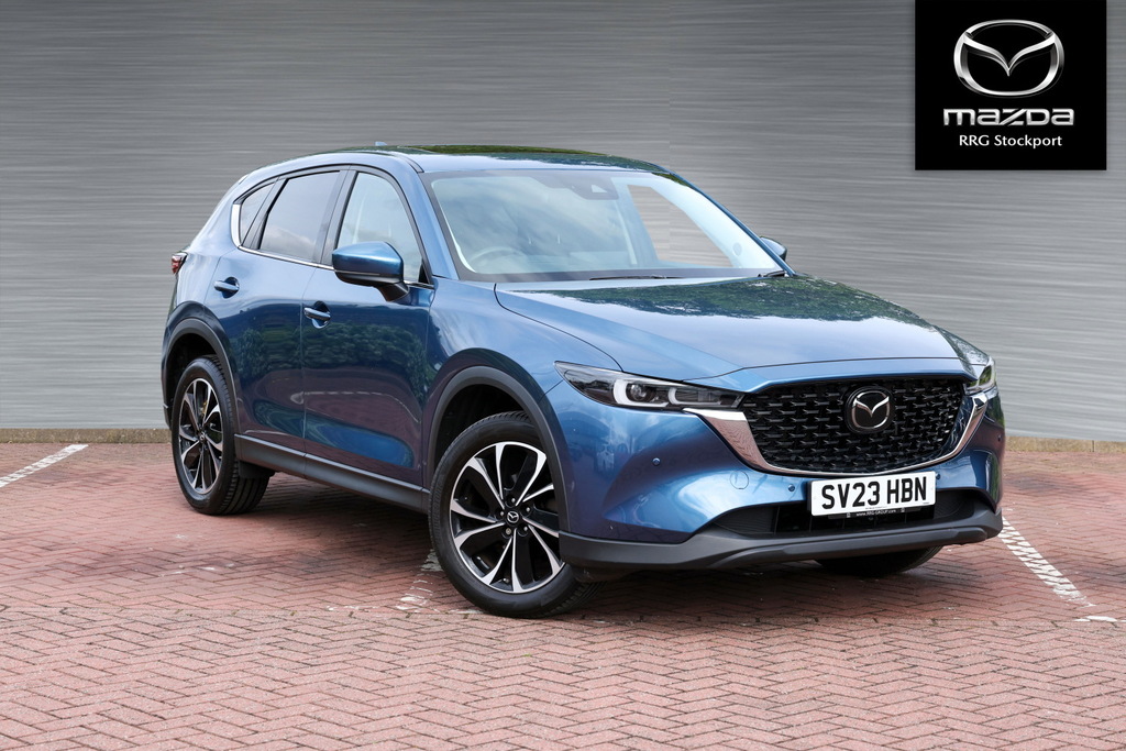 Mazda CX-5 2.0 E-skyactiv G Mhev Exclusive-line Blue