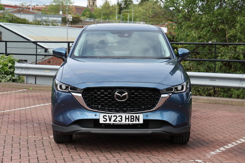 Mazda CX-5 2.0 E-skyactiv G Mhev Exclusive-line SV23HBN Blue #4