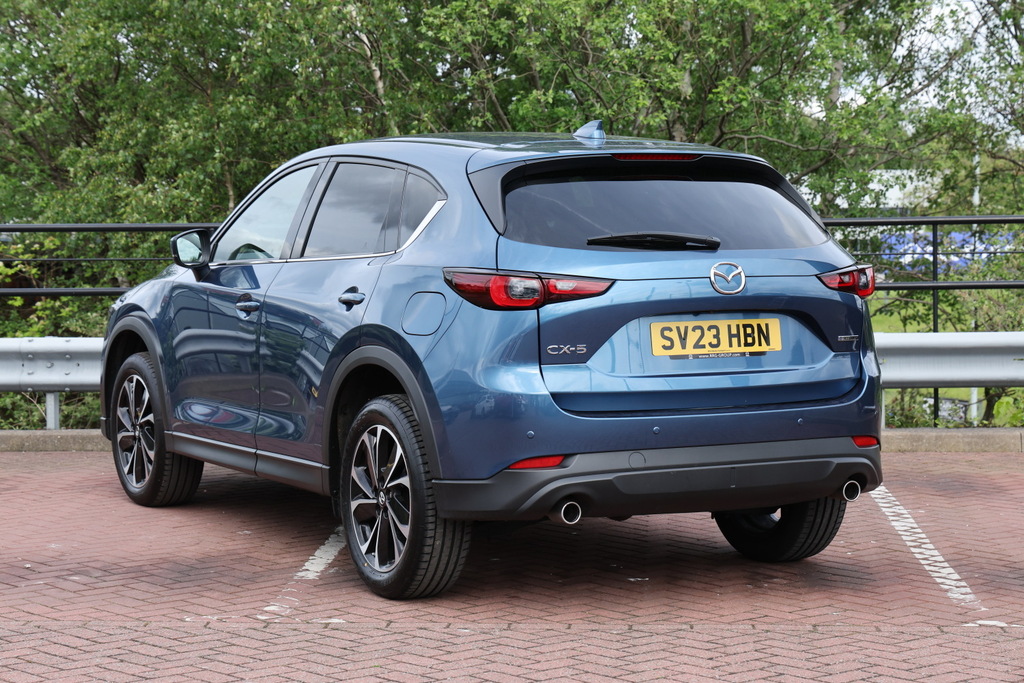 Mazda CX-5 2.0 E-skyactiv G Mhev Exclusive-line SV23HBN Blue #3