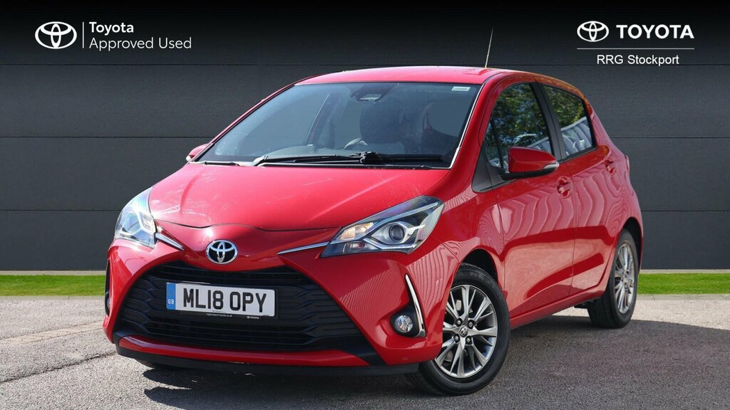 Toyota Yaris 1.5 Vvt-i Icon Euro 6 Red #3