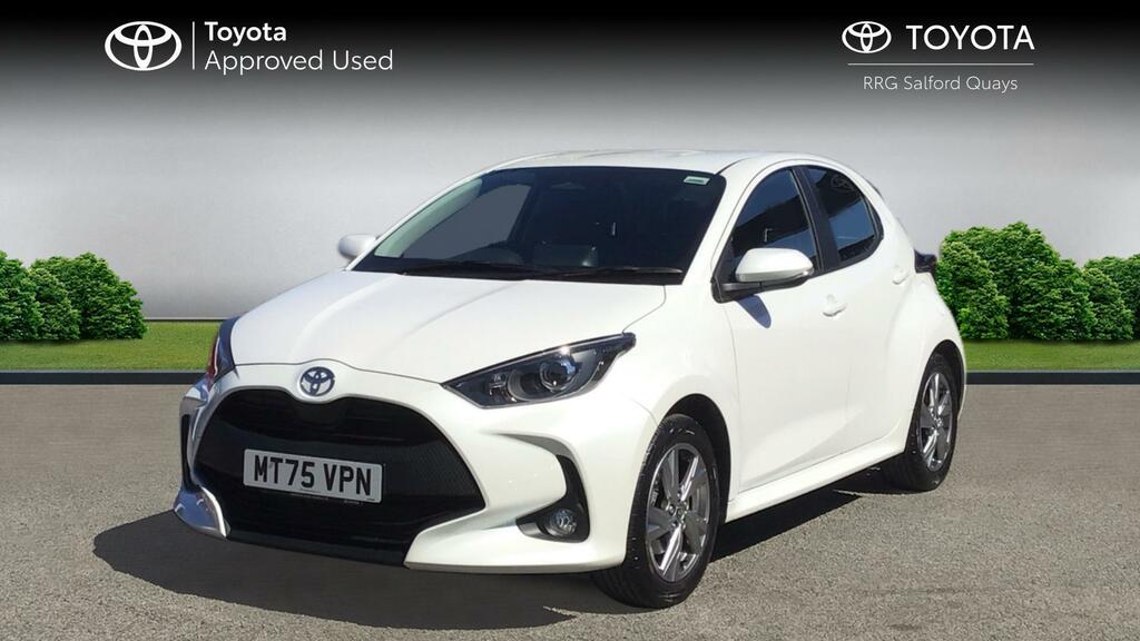 Toyota Yaris 1.5 Vvt-h Icon E-cvt Euro 6 Ss MT75VPN White #3