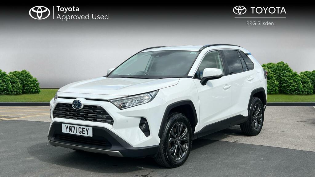 Toyota Rav 4 2.5 Vvt-h Design Cvt Euro 6 Ss YM71GEY White #3