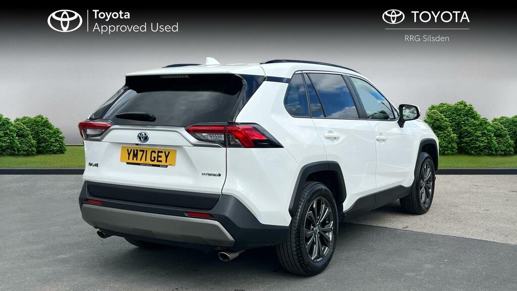 Toyota Rav 4 2.5 Vvt-h Design Cvt Euro 6 Ss YM71GEY White #2