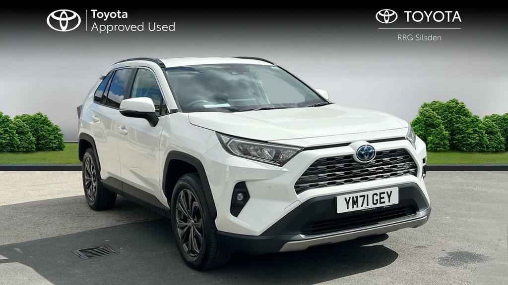 Toyota Rav 4 2.5 Vvt-h Design Cvt Euro 6 Ss White