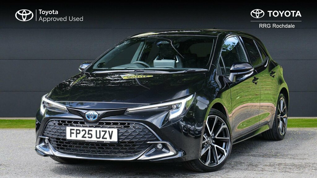 Toyota Corolla 1.8 Vvt-h Excel Cvt Euro 6 Ss FP25UZV Black #3