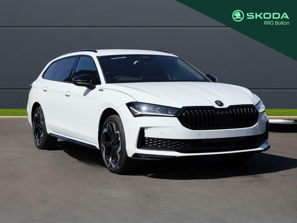 Skoda Superb 1.5 Tsi Iv 25.7Kwh Sportline Dsg Euro 6 Ss White
