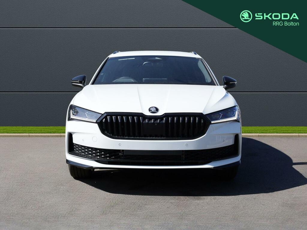 Skoda Superb 1.5 Tsi Iv 25.7Kwh Sportline Dsg Euro 6 Ss White #3