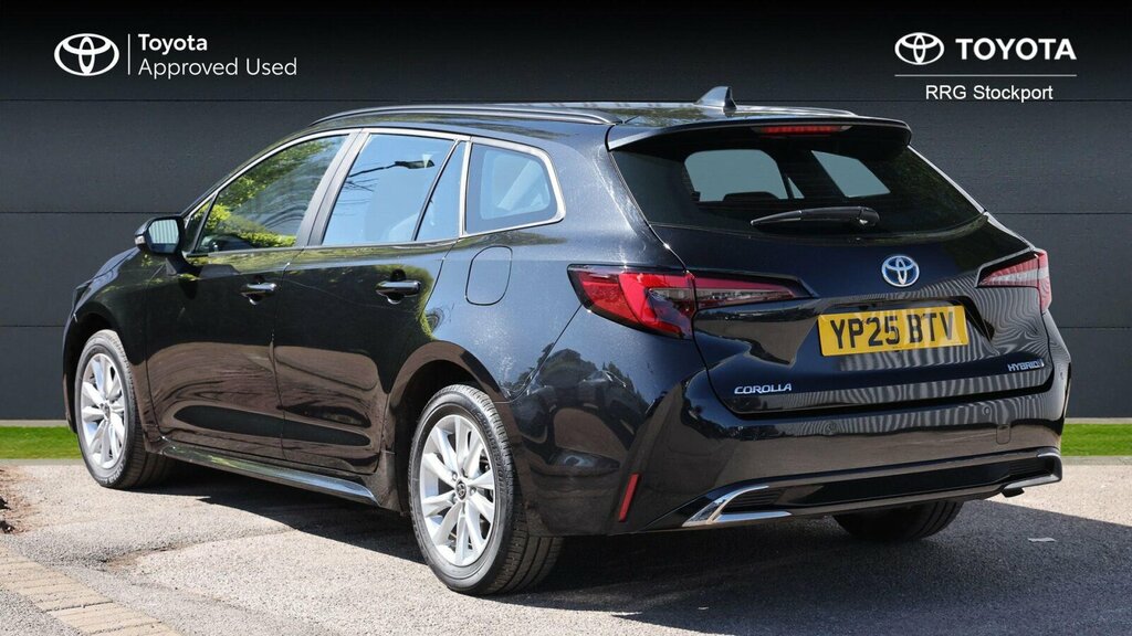 Toyota Corolla 1.8 Vvt-h Icon Touring Sports Cvt Euro 6 Ss YP25BTV Black #4