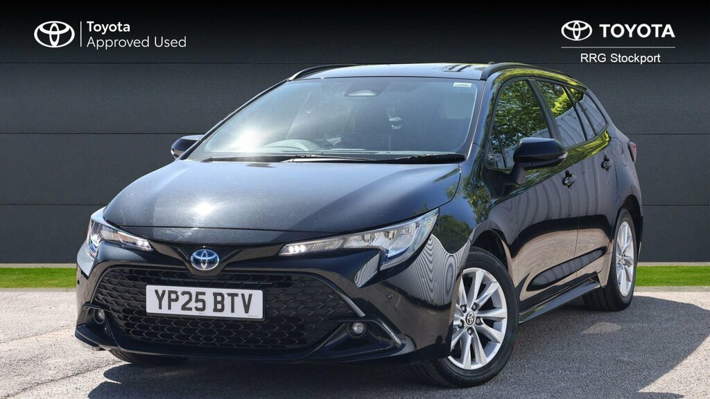 Toyota Corolla 1.8 Vvt-h Icon Touring Sports Cvt Euro 6 Ss YP25BTV Black #3
