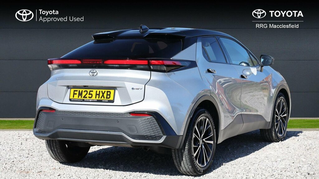 Toyota C-Hr 1.8 Vvt-h Excel Cvt Euro 6 Ss FM25HXB Silver #2