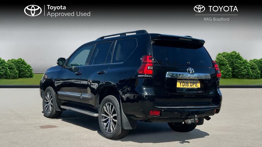 Toyota Land Cruiser 2.8D Invincible 4Wd Euro 6 7 Seat Black #4