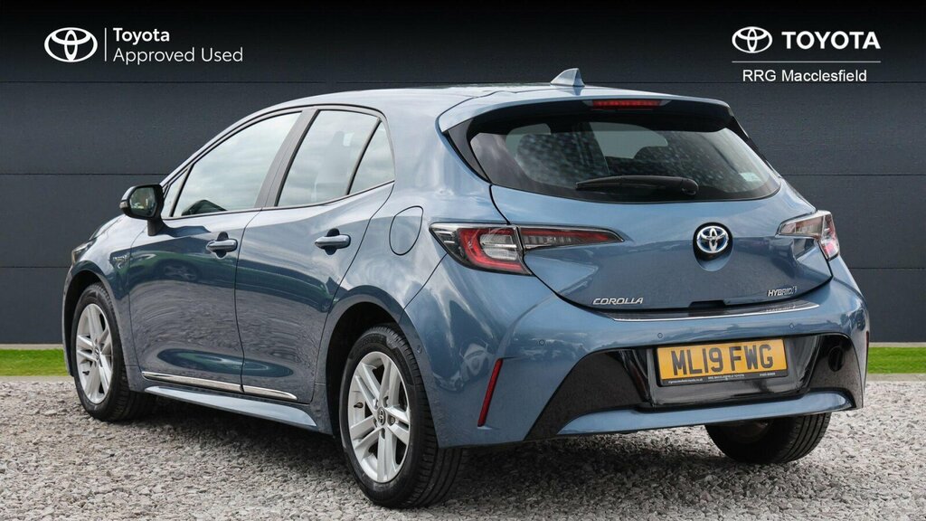 Toyota Corolla 1.8 Vvt-h Icon Tech Cvt Euro 6 Ss ML19FWG Blue #4