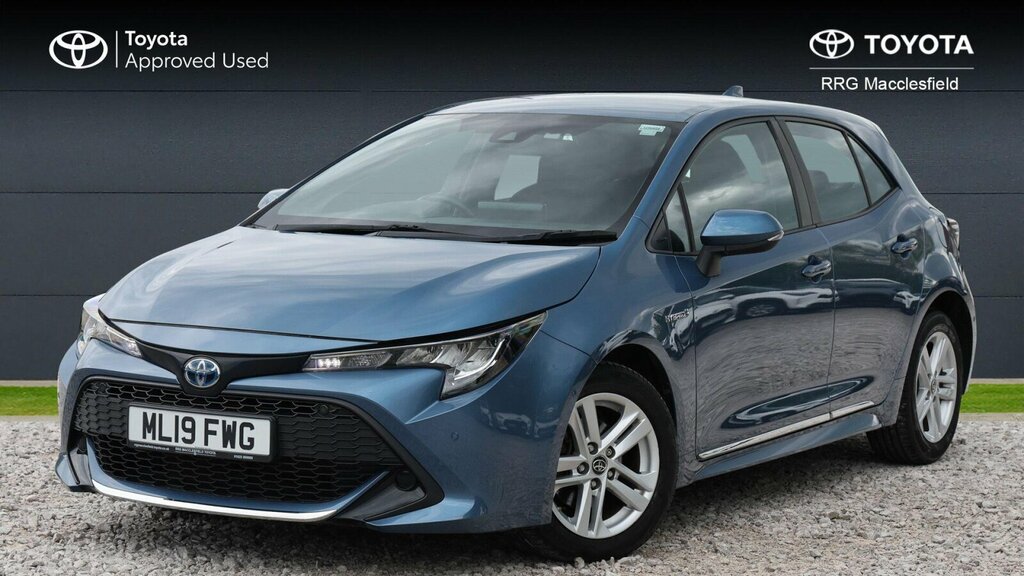 Toyota Corolla 1.8 Vvt-h Icon Tech Cvt Euro 6 Ss ML19FWG Blue #3