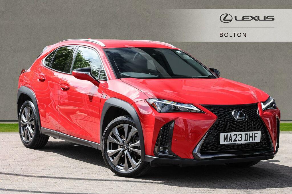 Lexus UX 2.0 250H F Sport Design Suv Hybrid E-cv Red