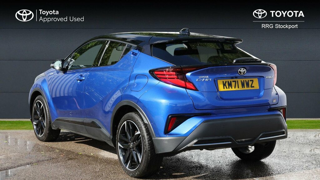 Toyota C-Hr 1.8 Vvt-h Gr Sport Cvt Euro 6 Ss KM71WWZ Blue #4
