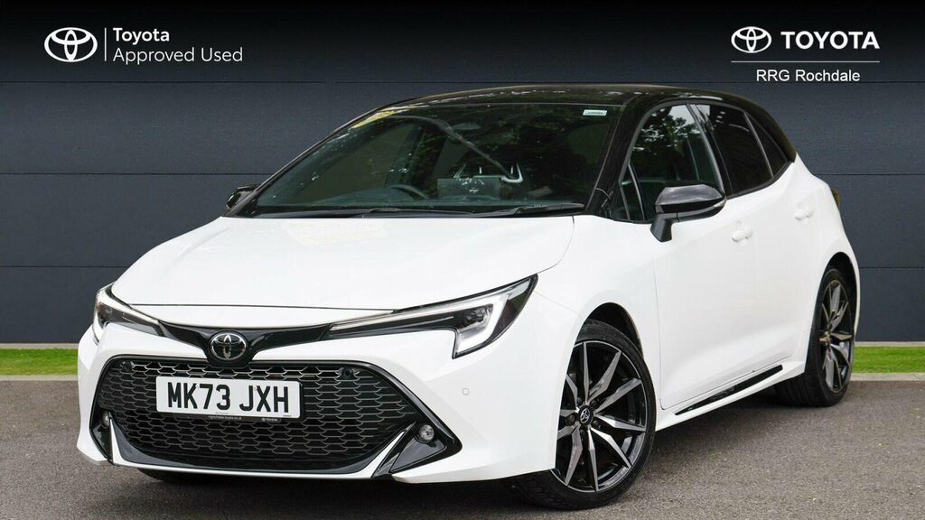 Toyota Corolla 1.8 Vvt-h Gr Sport Cvt Euro 6 Ss MK73JXH White #3