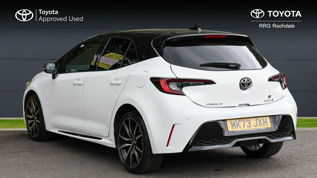 Toyota Corolla 1.8 Vvt-h Gr Sport Cvt Euro 6 Ss MK73JXH White #4
