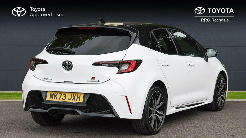 Toyota Corolla 1.8 Vvt-h Gr Sport Cvt Euro 6 Ss MK73JXH White #2