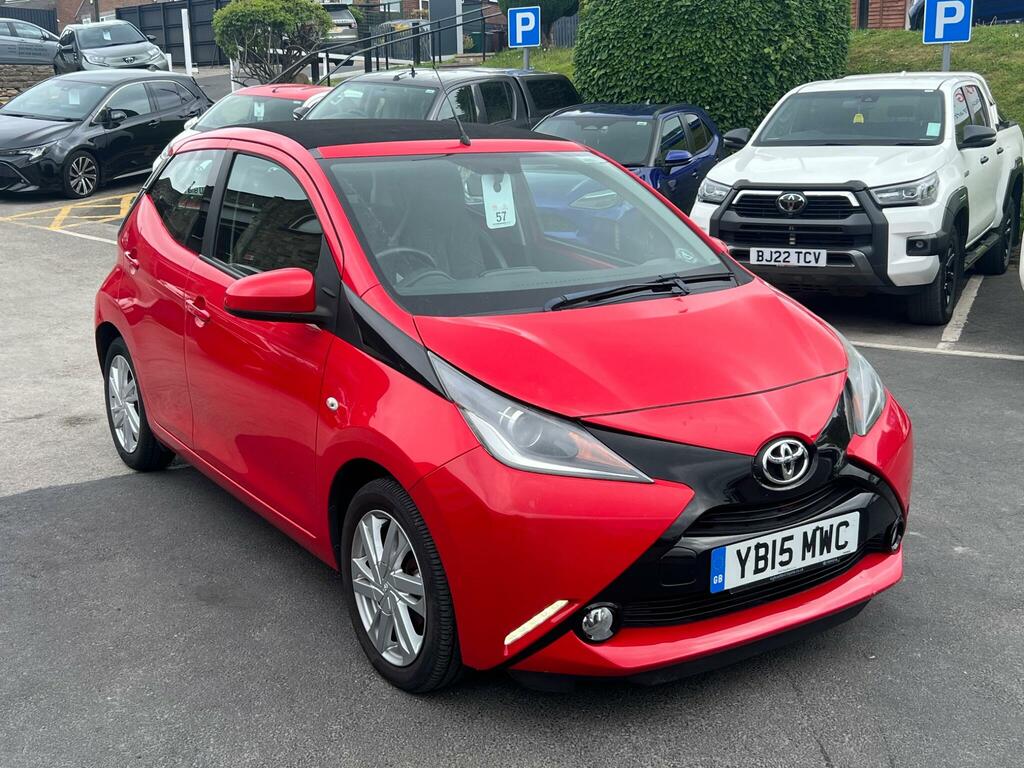 Toyota Aygo 1.0 Vvt-i X-pression X-wave X-shift Euro 5 Eur Red