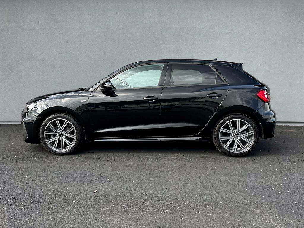 Audi A1 1.0 Tfsi 30 S Line Sportback S Tronic Euro 6 Ss YL24CJE Black #4