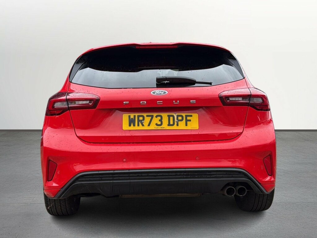 Ford Focus 1.0T Ecoboost St-line Hatchback WR73DPF Red #5