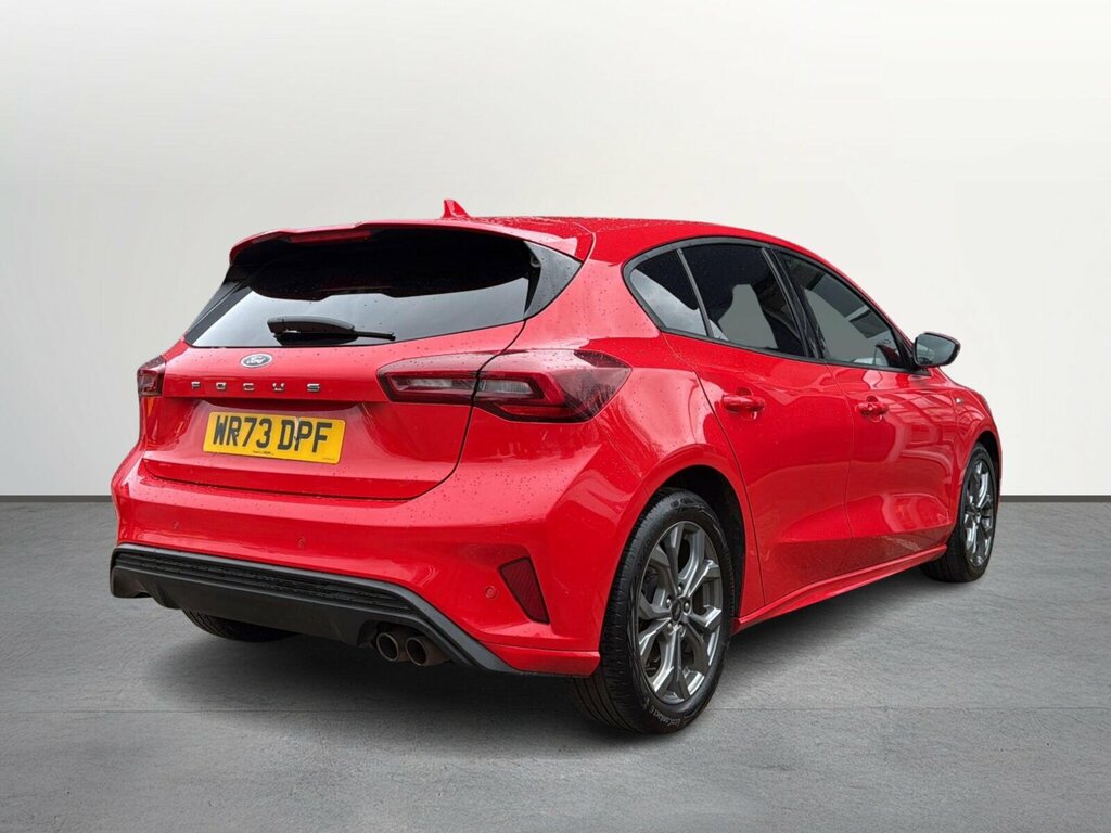 Ford Focus 1.0T Ecoboost St-line Hatchback WR73DPF Red #6