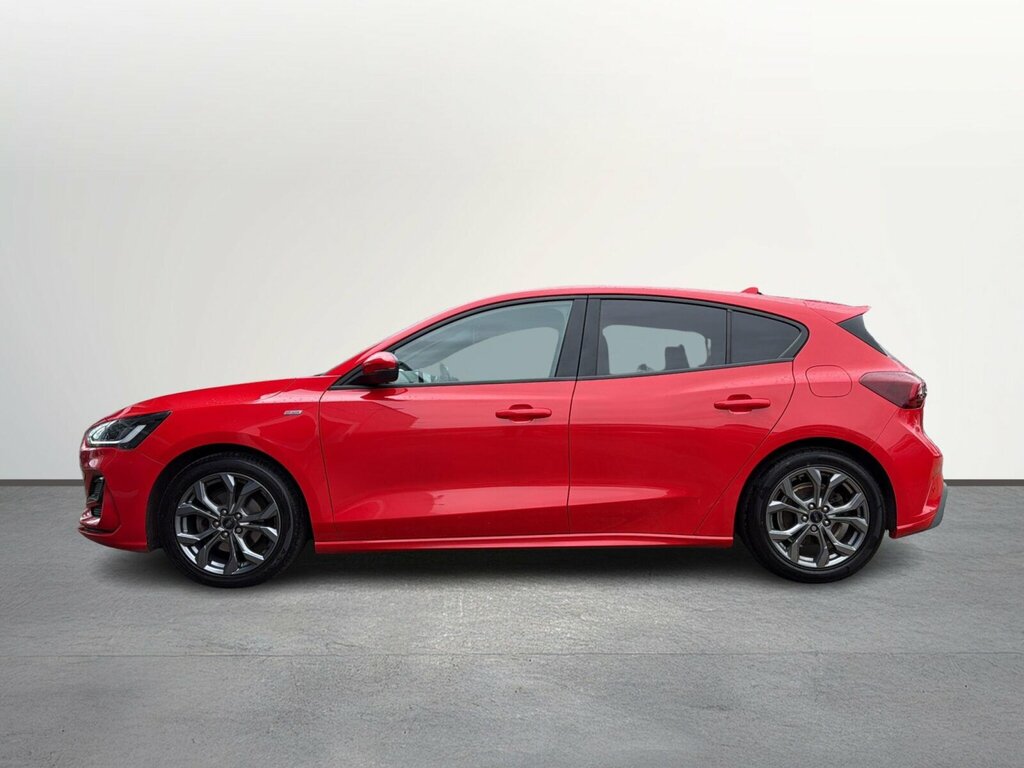 Ford Focus 1.0T Ecoboost St-line Hatchback WR73DPF Red #4