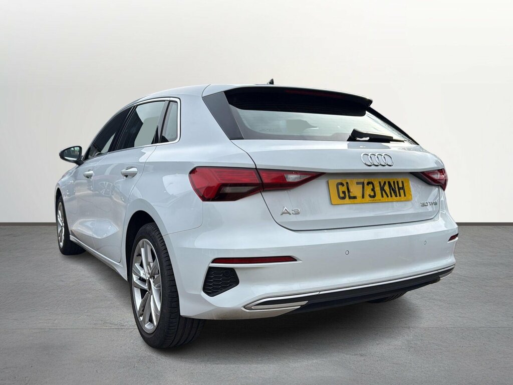 Audi A3 1.0 Tfsi 30 Sport Sportback Euro GL73KNH White #3