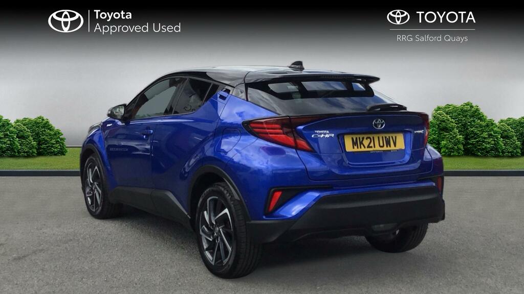Toyota C-Hr 1.8 Vvt-h Dynamic Cvt Euro 6 Ss MK21UWV Blue #4