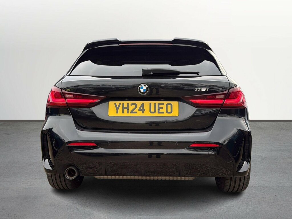 BMW 1 Series 1.5 118I M Sport Lcp Hatchback YH24UEO Black #5