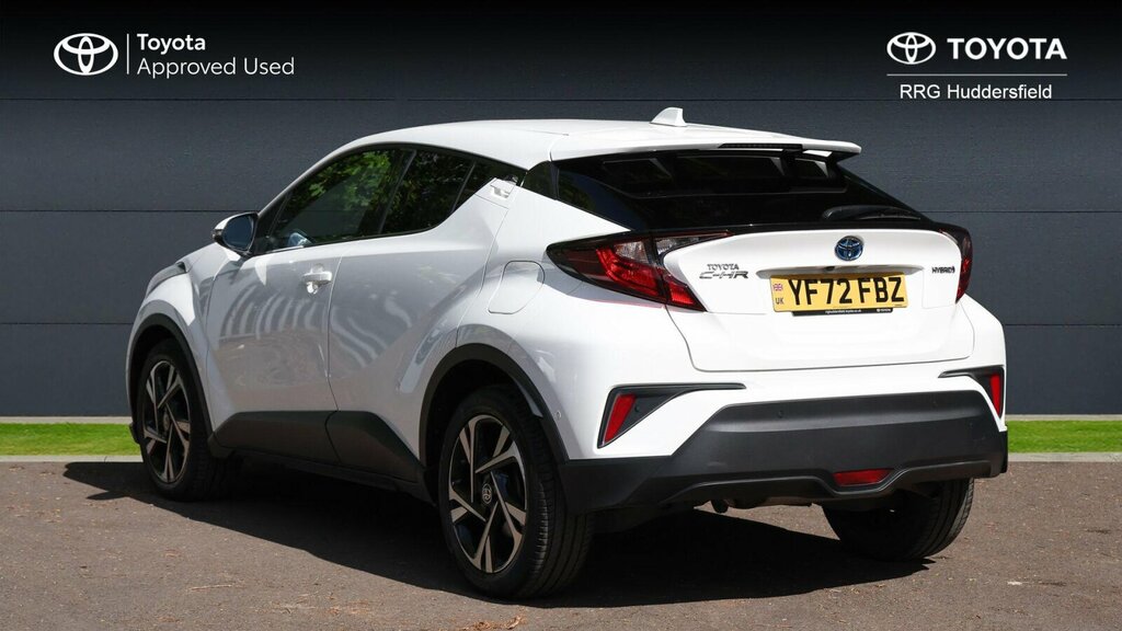 Toyota C-Hr 1.8 Vvt-h Design Cvt Euro 6 Ss YF72FBZ White #4