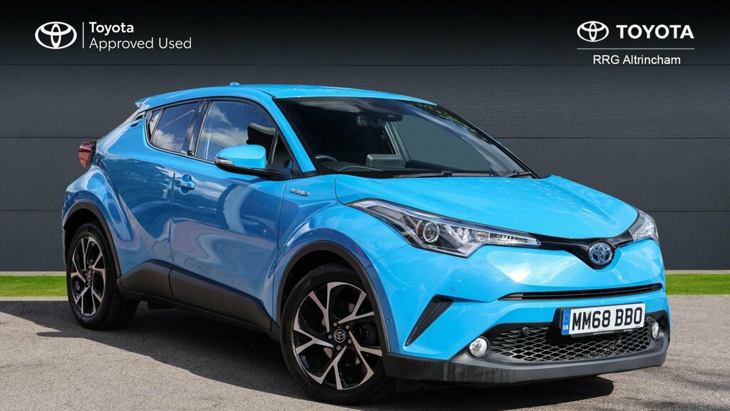Toyota C-Hr 1.8 Vvt-h Design Cvt Euro 6 Ss Blue