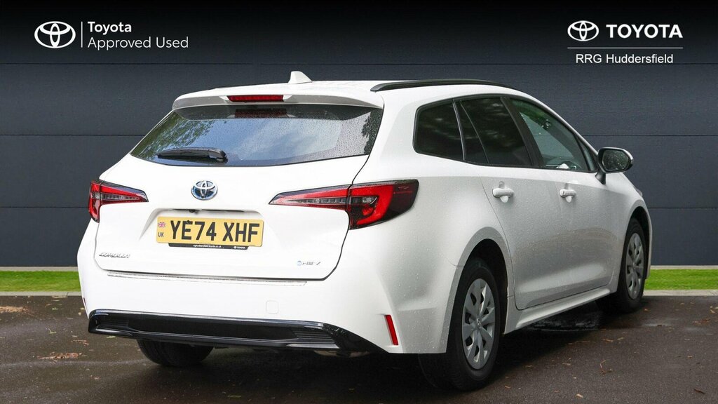 Toyota Corolla 1.8 Vvt-h Cvt Euro 6 Ss YE74XHF White #2